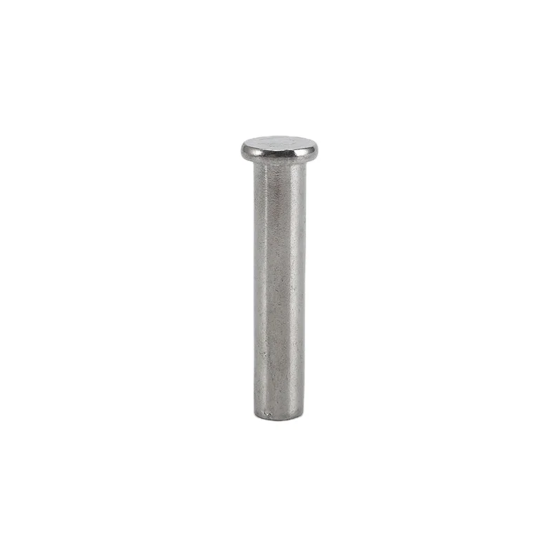 304 Stainless Steel Flat Head Solid Rivet Gb109 Percussive Flat Head ...