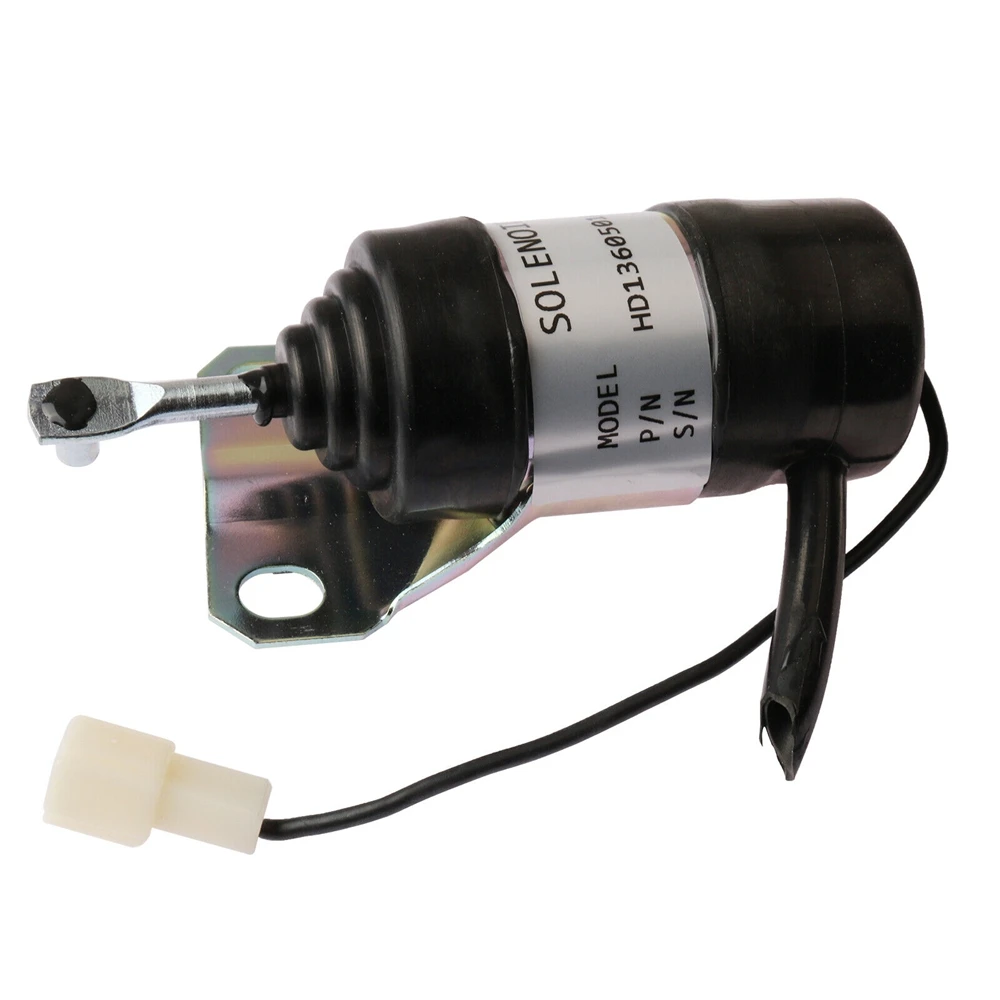 IZUMI 6655120 Shut Off Solenoid for Bobcat B300 BL370 BL470 BL475 BL570 BL575 231 Diesel Engine Parts