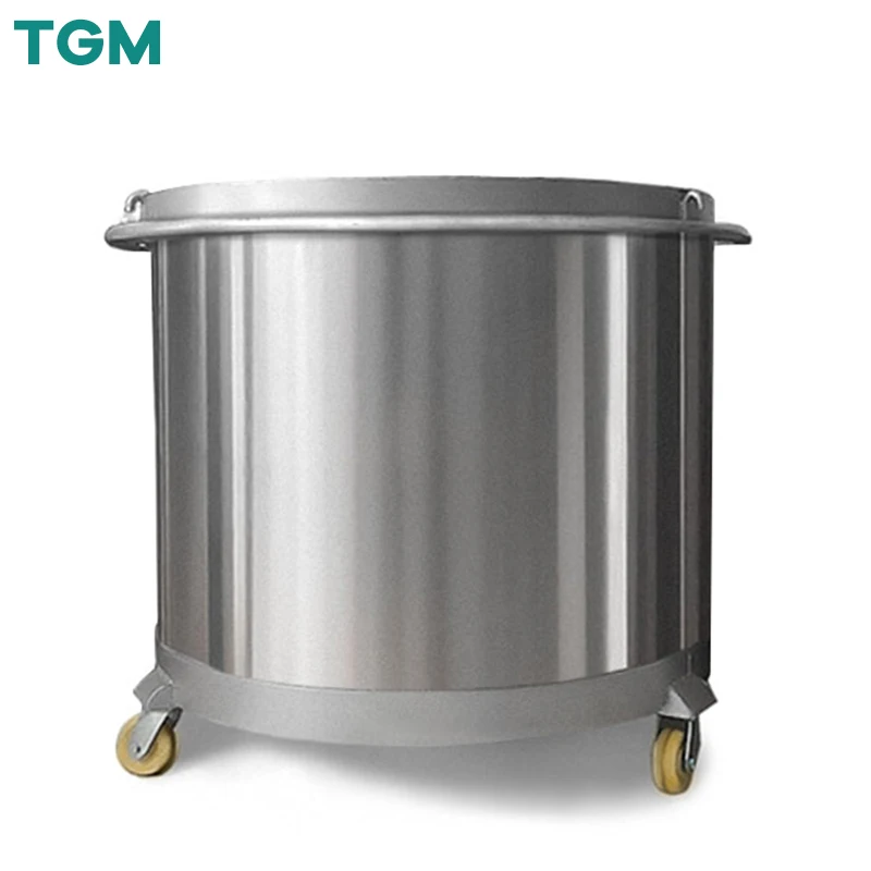 Stainless Steel Stella Storage Tank Heating Cooling Mixing Tank for Paint Production Line Industrial Machinery New Condition