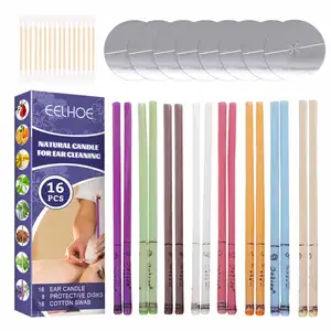 Costom Aromatherapy Ear Candle Set Clean Earwax and Multi-flavor Mixed Ear Care and Health Care With Plug Straight Tube