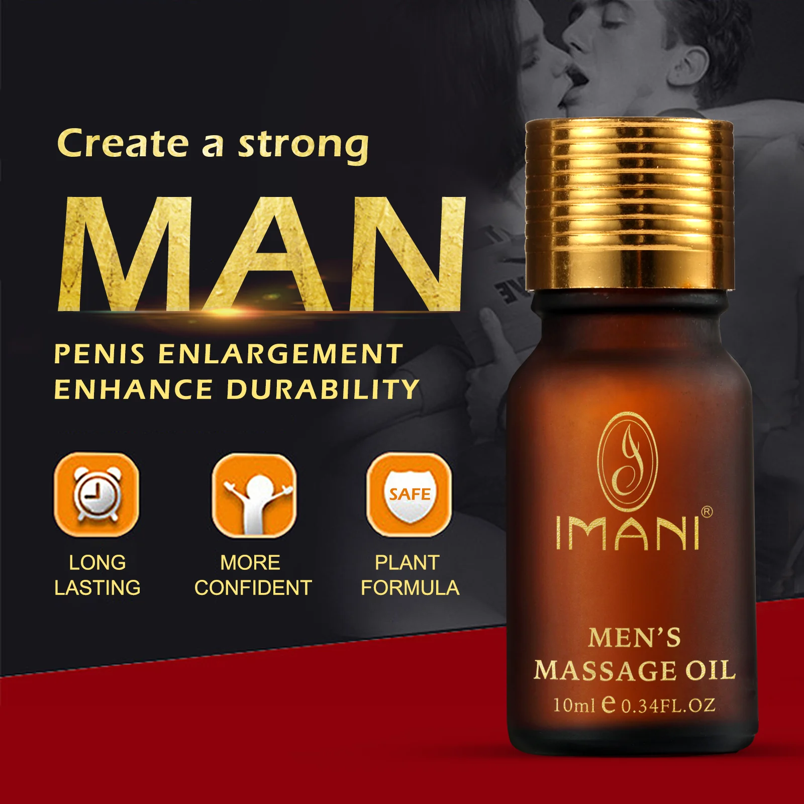 Factory Directly Sale Imani Oil For Men Wholesale Sex Sexual Joy