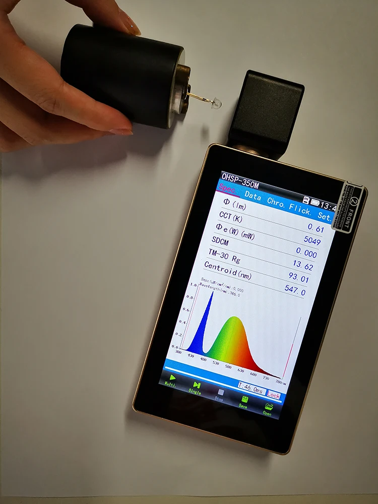 OHSP350M ручной спектрометр, лазерный спектрометр, люминометр с интегрирующей сферой