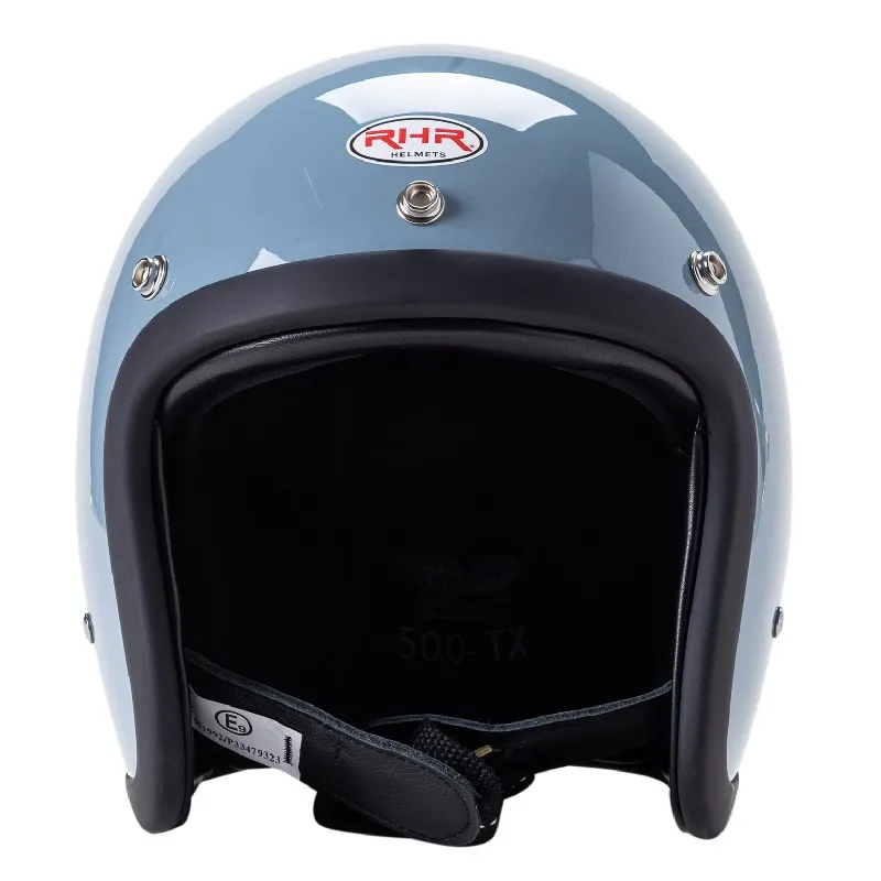 500tx Retro Vintage Jet Half Open Face Motorcycle Helmet in