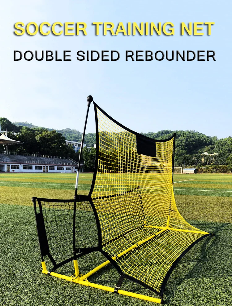 Double-sided Soccer Goal Rebounder / Soccer Ball Target Goal Practice ...