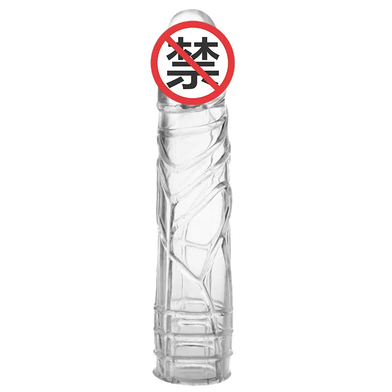 Men's Dragon Crystal Clear Magic Condom Sex Toys with Unique Design
