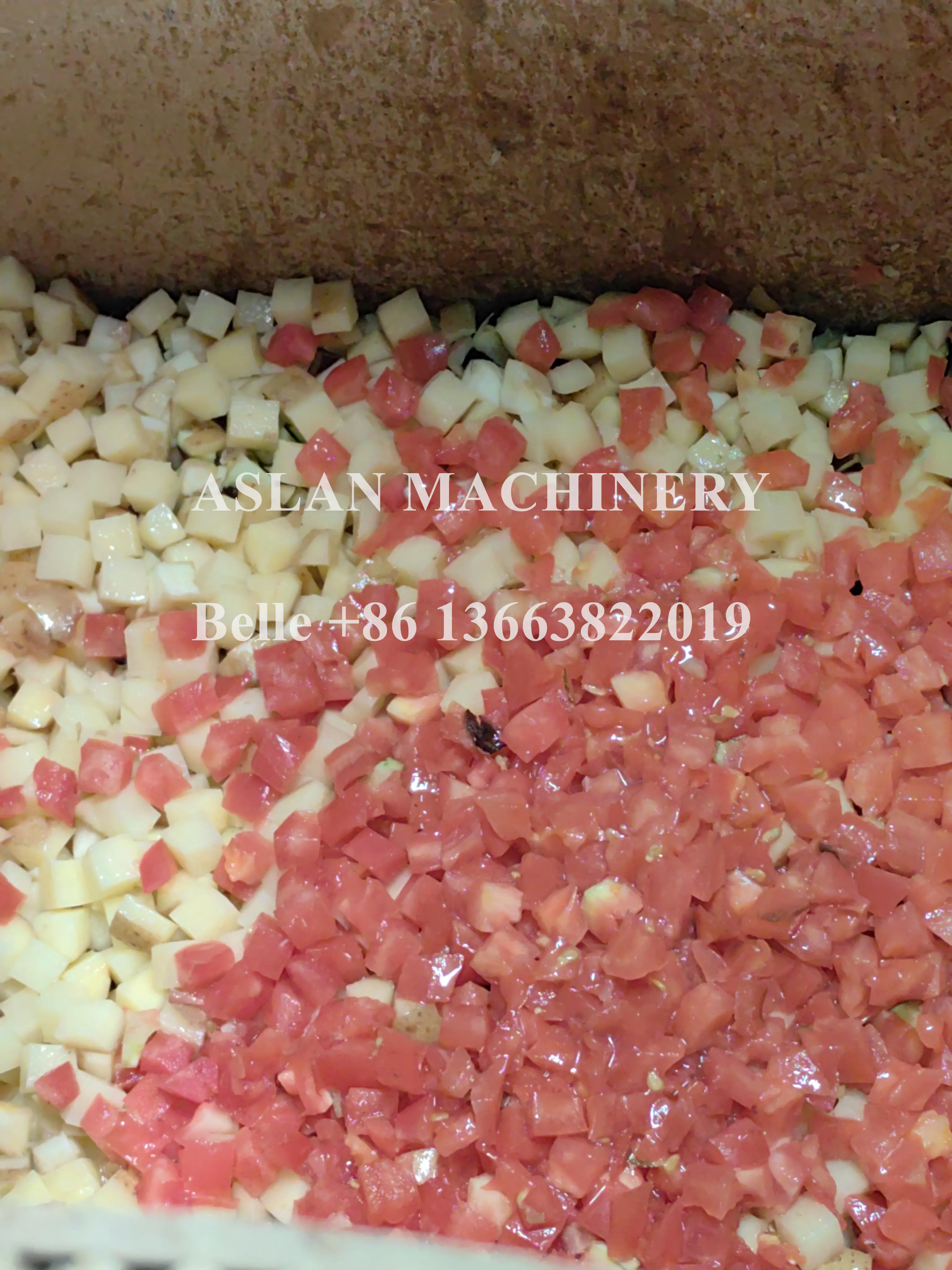 Factory Price Ginger Onion Dicing Machine Cassava Cutting Dicer Machine Carrot Onion Cube Chopper Machine