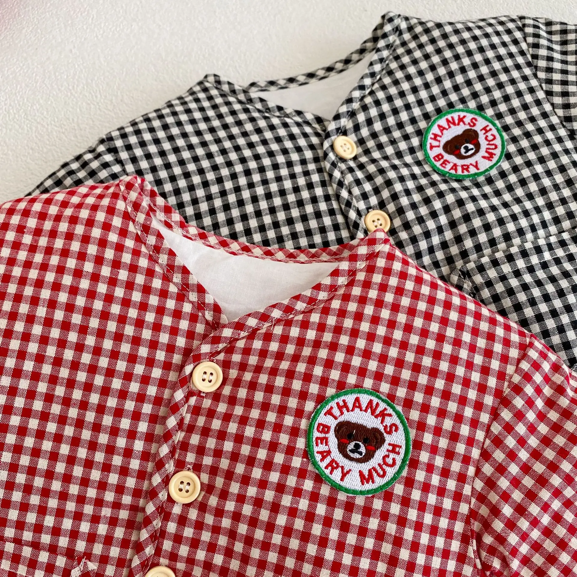 2022 Winter New Baby Thickened Cotton Jacket Long Sleeve Baby Bear