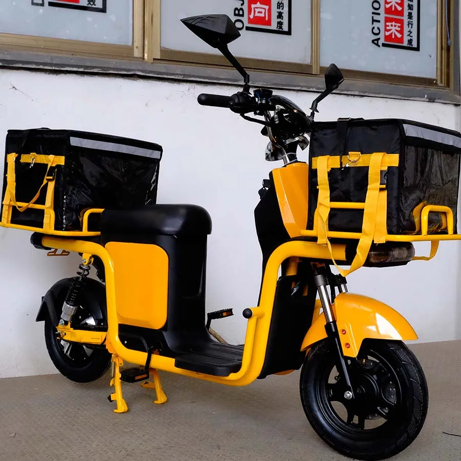 Heated Delivery Box Motorcycle Morocco Delivery Bicycle for Couriers