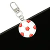 Door Latch Style Football/Red and White