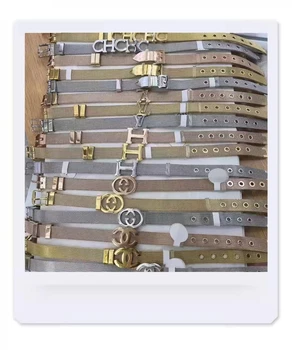 Fashion stainless steel women's jewelry bracelet accessories 18K Gold Plated anti allergy Charm Bracelet