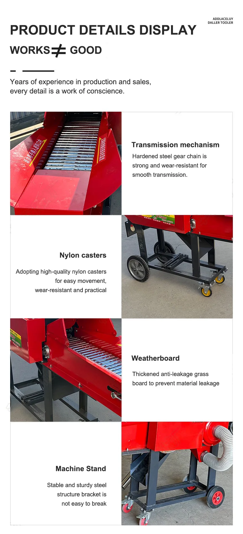 Best Service Gasoline Chaff Cutter For Farm Chaff Cutter Machine Animal ...