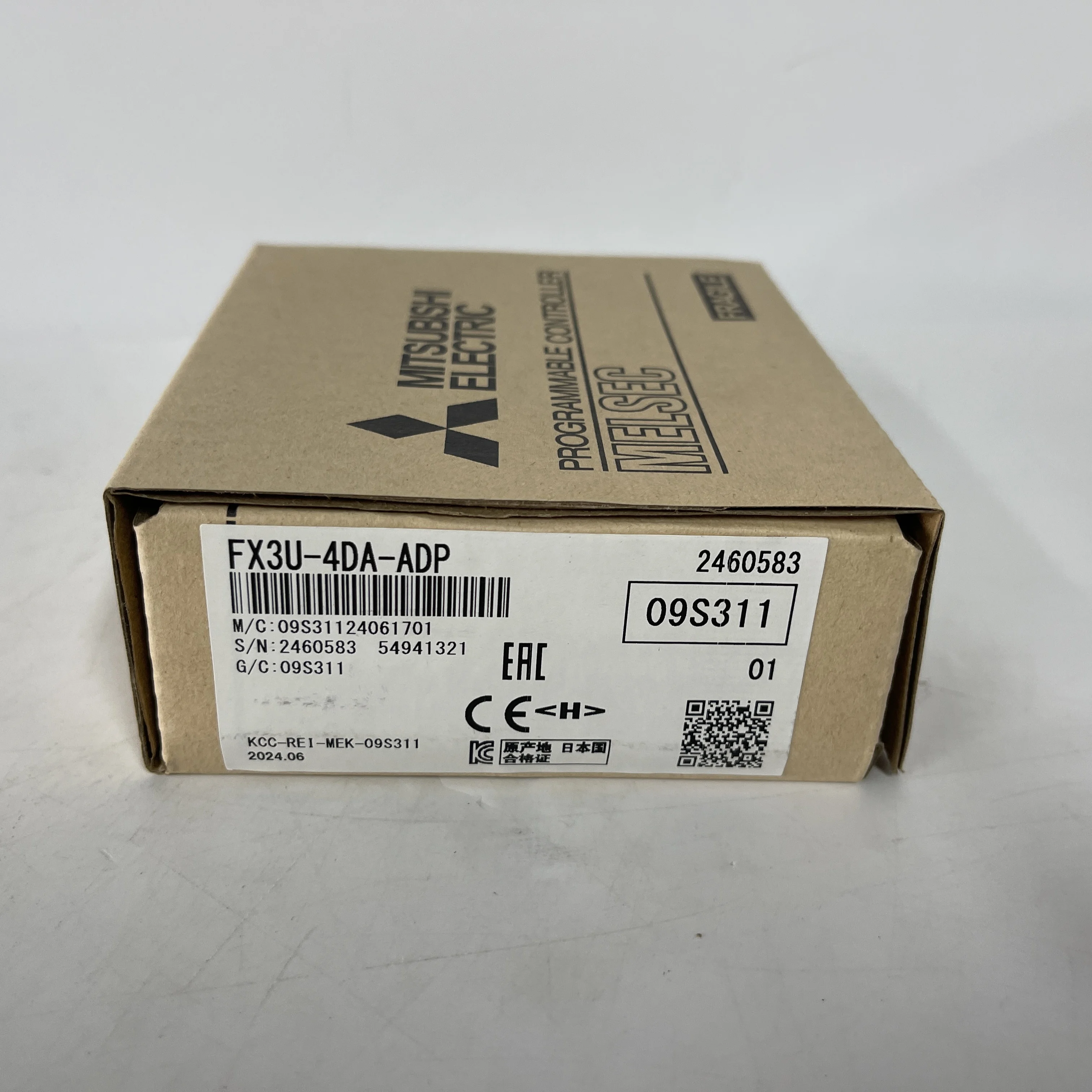 MITSUBISHI Analog Output Adapter Module for FX3U PLC FX3U-4DA-ADP MITSUBISHI Analog Output Adapter Module for FX3U PLC FX3U-4DA-ADP