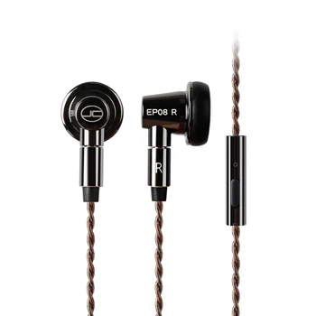JCALLY HiFi 3.5mm Wired  Dynamic in Ear Earphone with Mic MMCX Replaceable Cable Gaming Music Phone