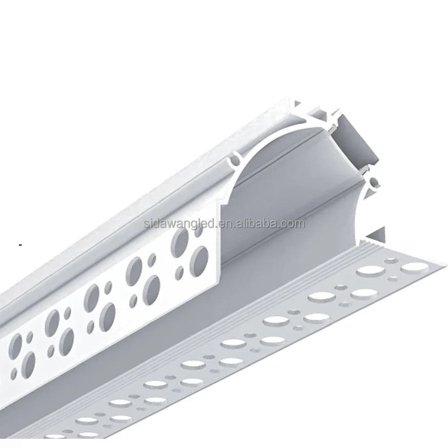Trimless Drywall LED Strip Profiles for Cove Lighting