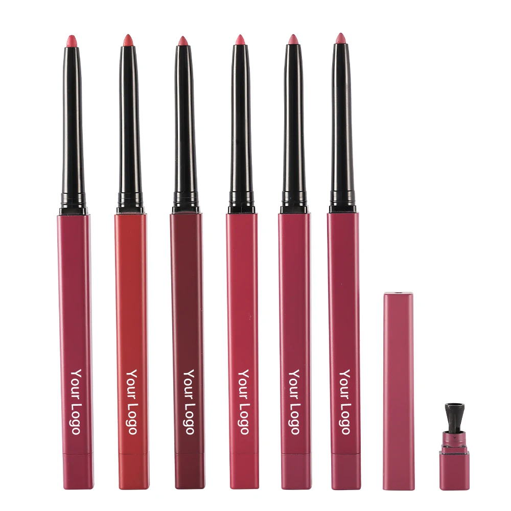Wholesale Retractable Lipliner Pencil Lip Liners With Built In