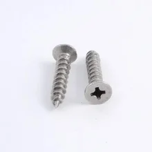 China Whole Sles US Standard Flat Head Phillips Self Tapping Screw for Pre-drilled Hole Material Usage