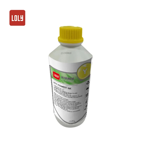1000ml DTF Pigment Ink ECO Solvent for Epson Printers Colorful Transfer Printing Factory Directly Sale