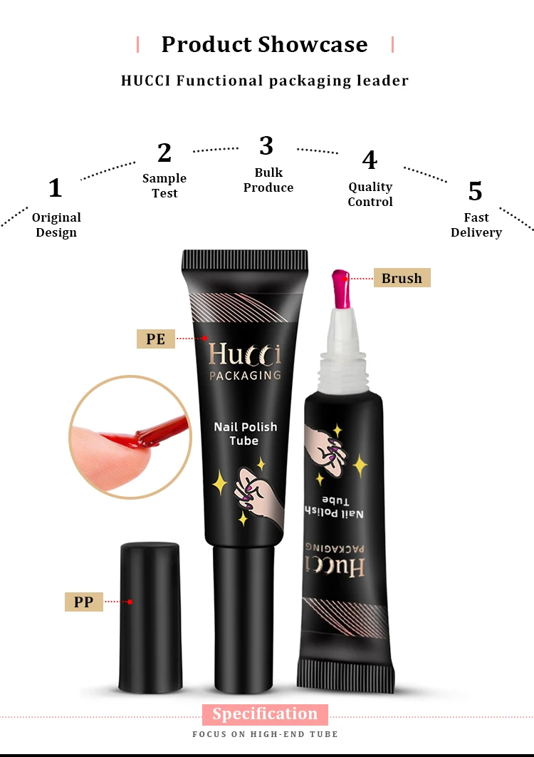 10ml 15ml Custom Squeeze Tubes Soft Plastic Makeup Cosmetic Gel Tube