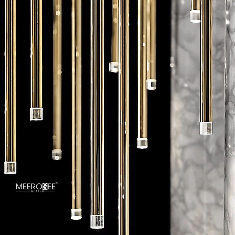 MEEROSEE Pendant Light Led High Quality Wholesale Pendant Drop Light Modern LED Multiple Heads Pendant Light MD86780