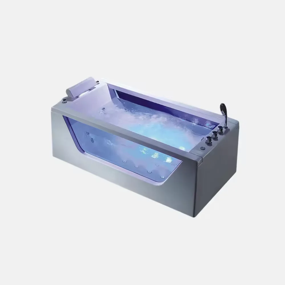 Modern Design Acrylic Customized Whirlpool Tub High Quality Jettd Massage Spa Bathtubs for Sale