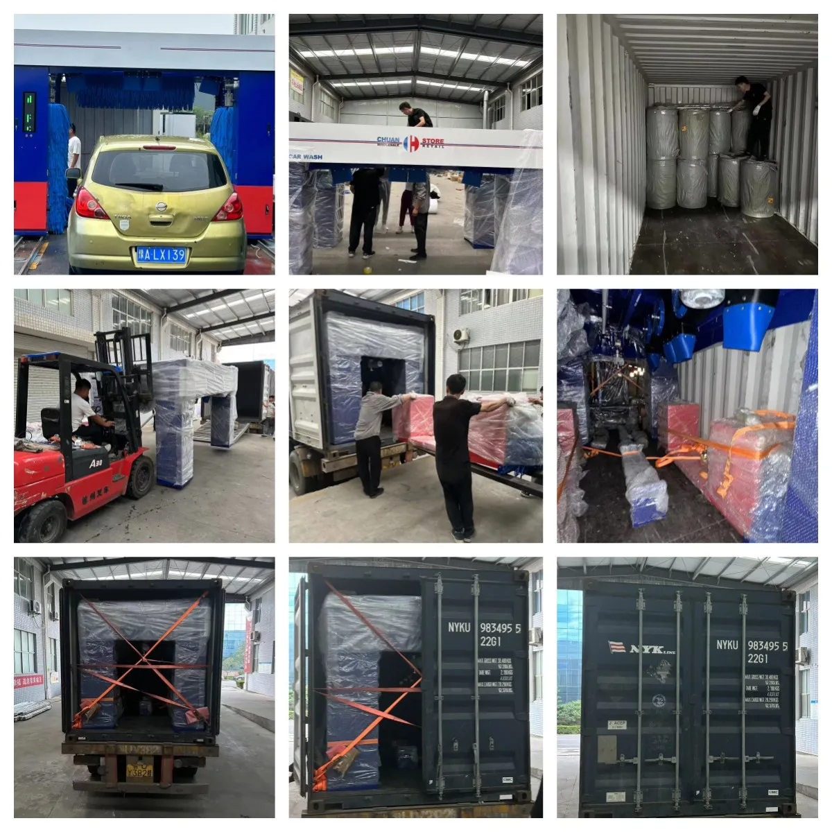 Shinewash Roller Car Wash Machine Fully Automatic Industrial New