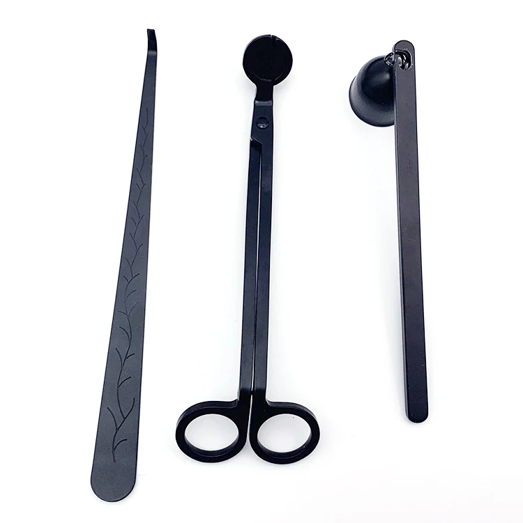 Lighter Candle Care Kit Black Gold Rose Silver Bulk Candle Tools Set