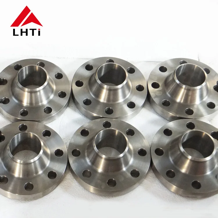 ANSI ASTM B16.5 titanium GR1 GR5 GR7 WN welding neck flange