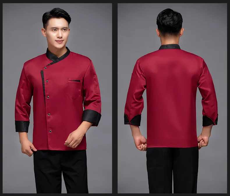 Factory Direct Restaurant Uniform Dress Chef Uniform Custom Restaurant Uniform Waiter