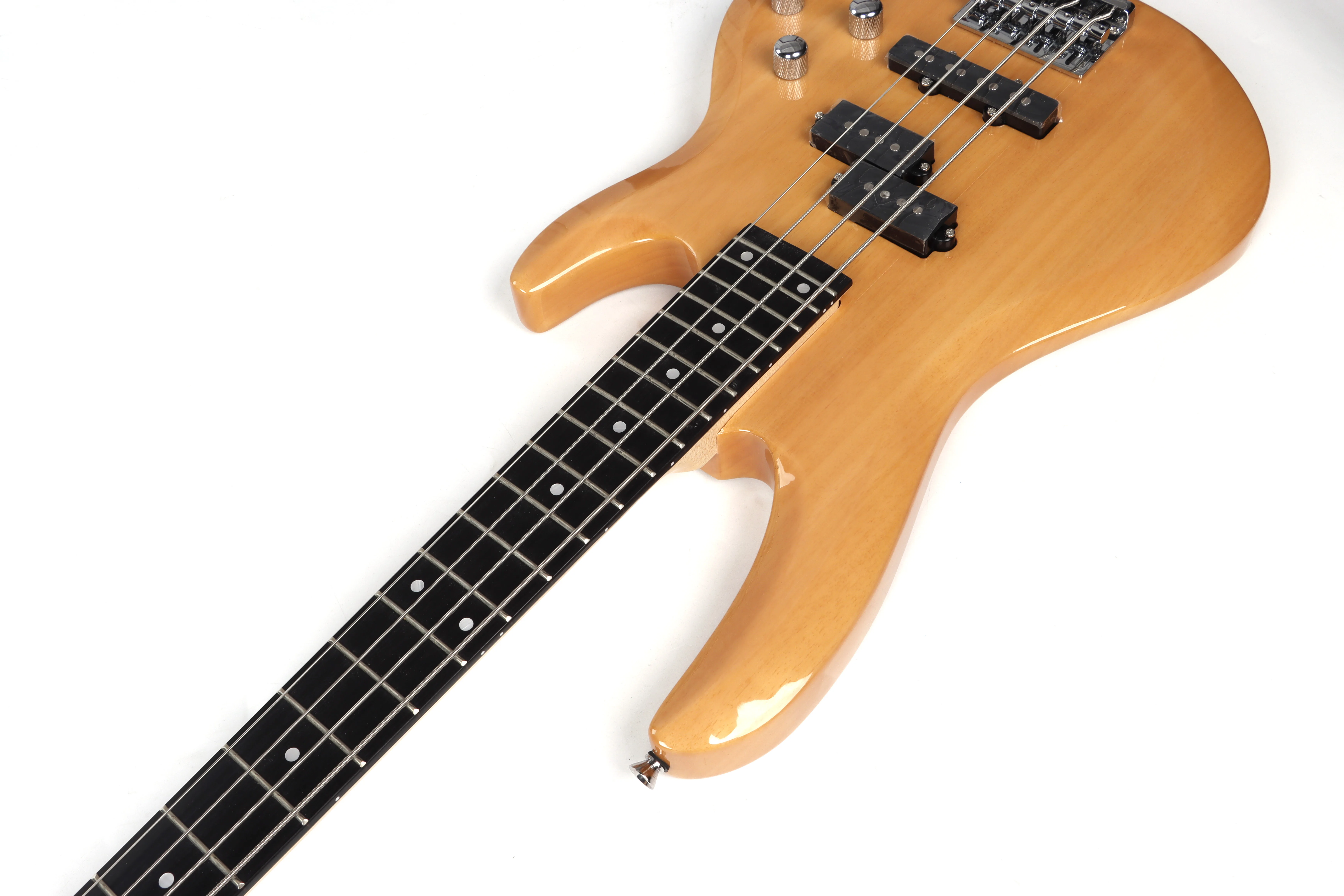 Maple 4-Strings Electric Bass Guitar with OEM Service