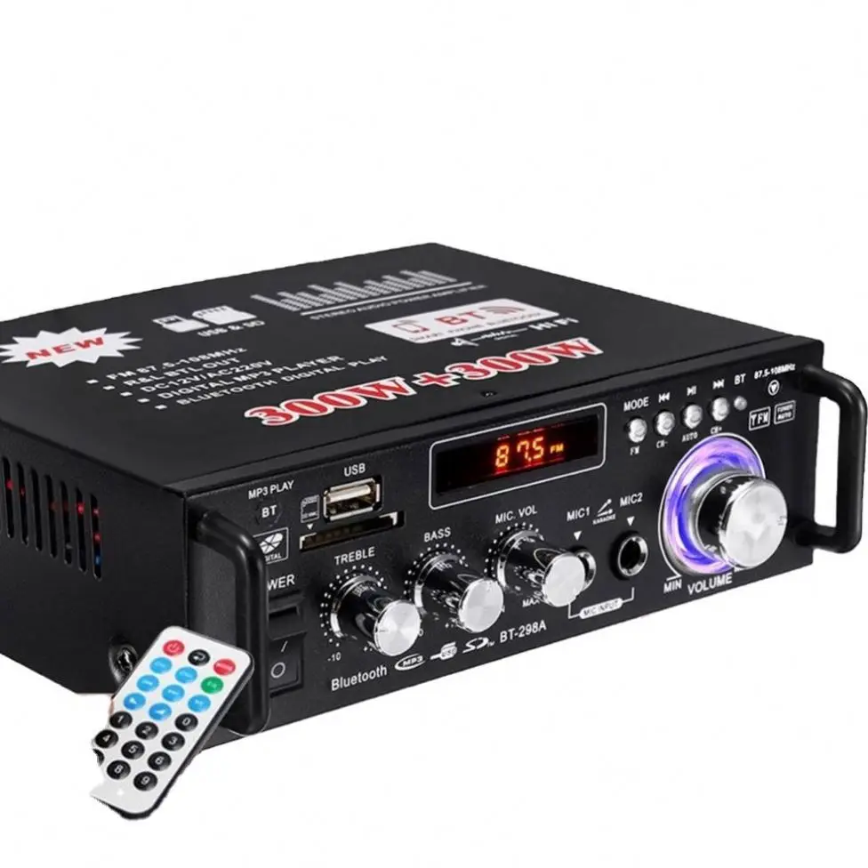 AOSHEN Sound Radio 2 Channel Home Bt With FM Car Equalizer Amplifier Board