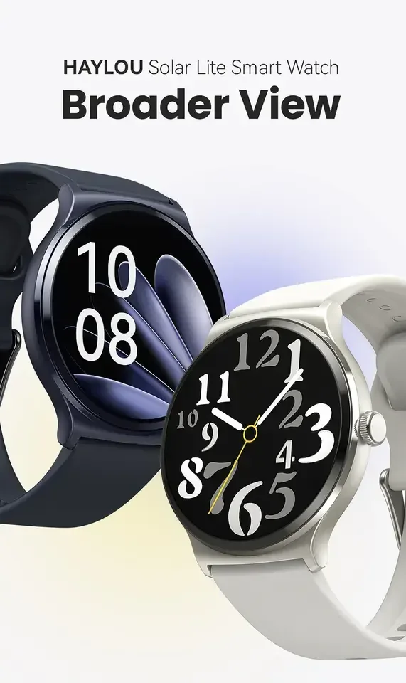 Haylou Solar LS05 Lite IP68 Smart Watch with BT Calling - Main Image