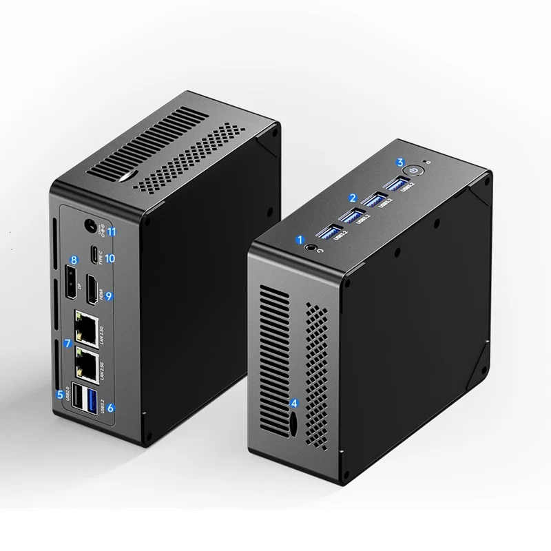 12th Gen Mini PC NUC Windows11 Intel N305 16GB DDR4 512GB SSD