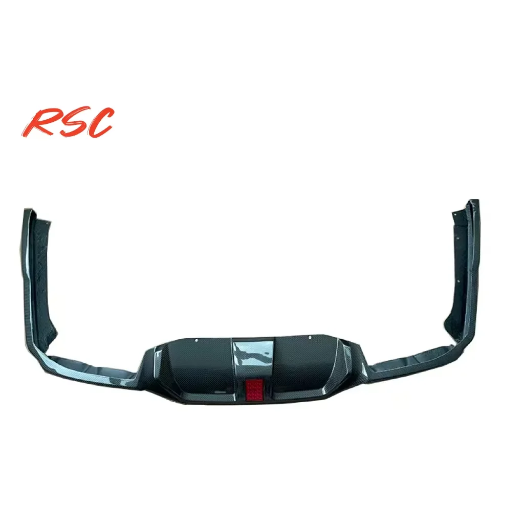 Car Part Carbon Fiber Rear Diffuser Rear Bumper Lip For Kia Stinger Perfect Fitment