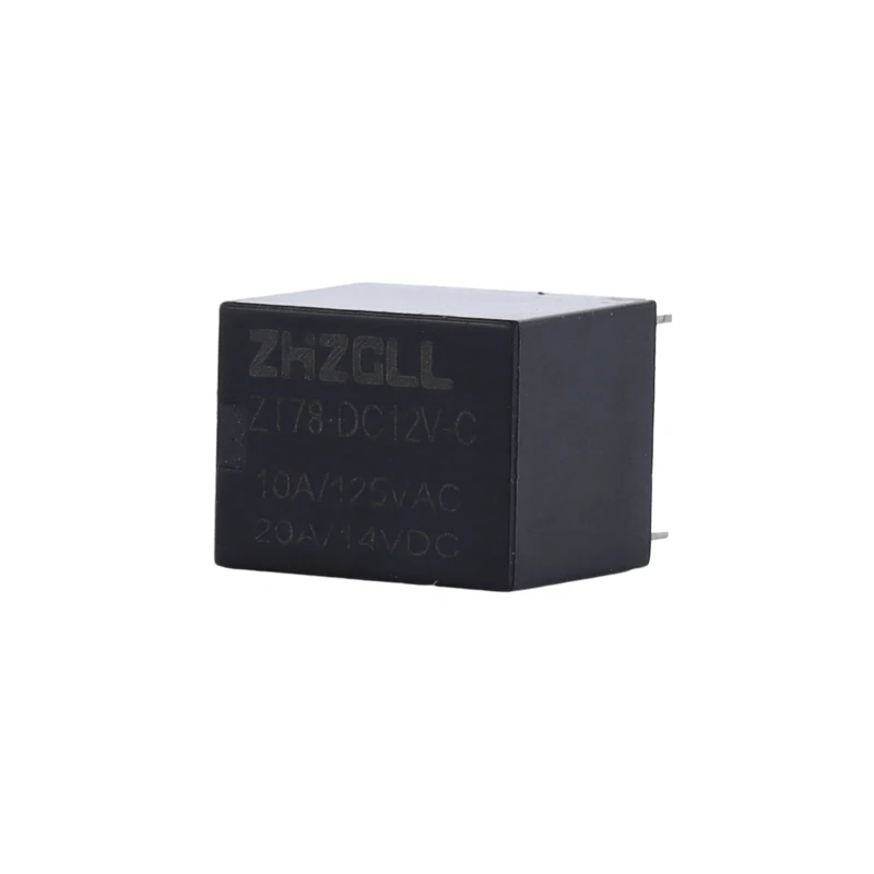 Zhenglin ZT78-DC12V-C-10A 20A T78 Relay - Miniature Power Relay