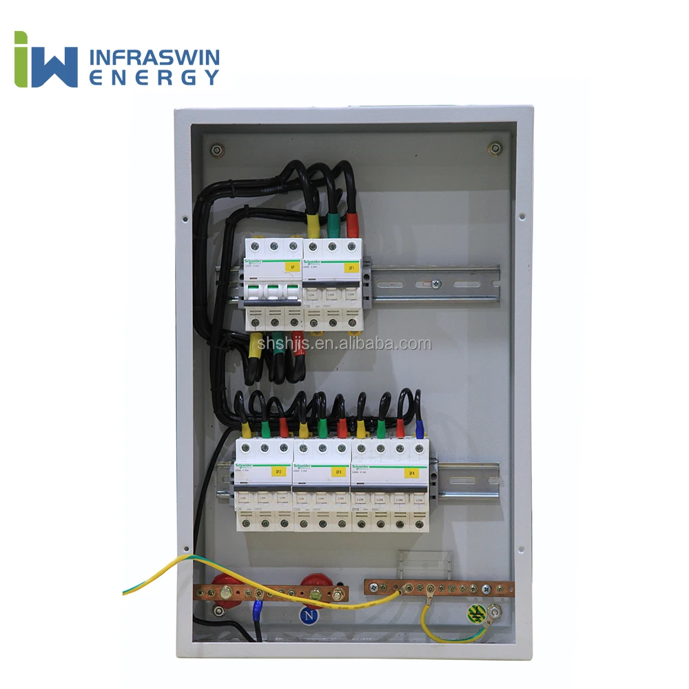 Single-Phase Three-Phase Distribution Box DB Electrical Circuit Breaker Housing Cold-Rolled Steel Domestic Power Equipment