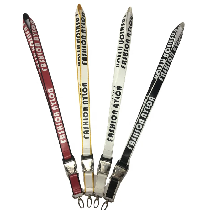 Высокое качество аварийное отсоединение изготовленный на заказ шелкография логотип нейлон Аэробус ремешки для мобильных телефонов