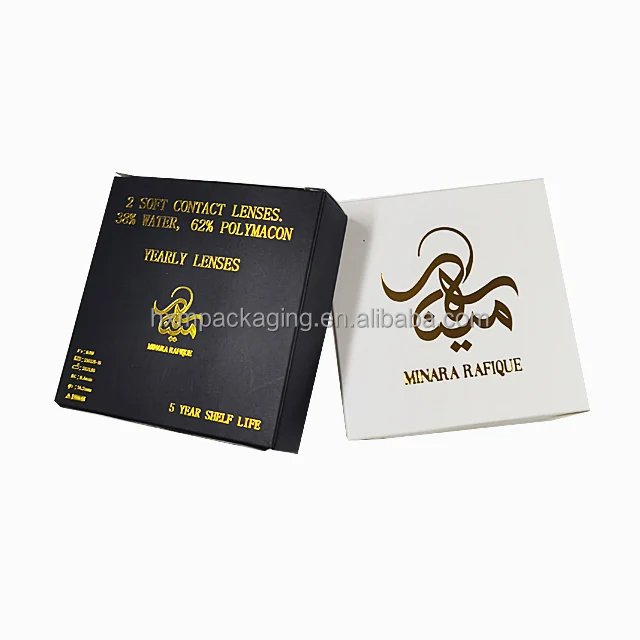 Eyeshare Printing Custom Practical Colored Contact Lens Packing Box Contact Lenses Packaging Box Color Contact Lens details