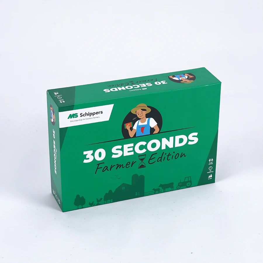 Custom Wholesale Manufacturer Customized Personalized Kids Educational Learning 30 Seconds Plastic Pieces Board Game for Family supplier