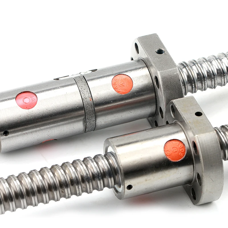 CNCYEAH Husillo De Bolas SFU1605-500 Mm, Husillo Roscado De Acero Inoxidable, Guía Lineal Con Soporte BK12/BF12, Carcasa De Tuerca DSG16H, Tuerca Circulante + Acoplamiento Para Máquina De Grabado