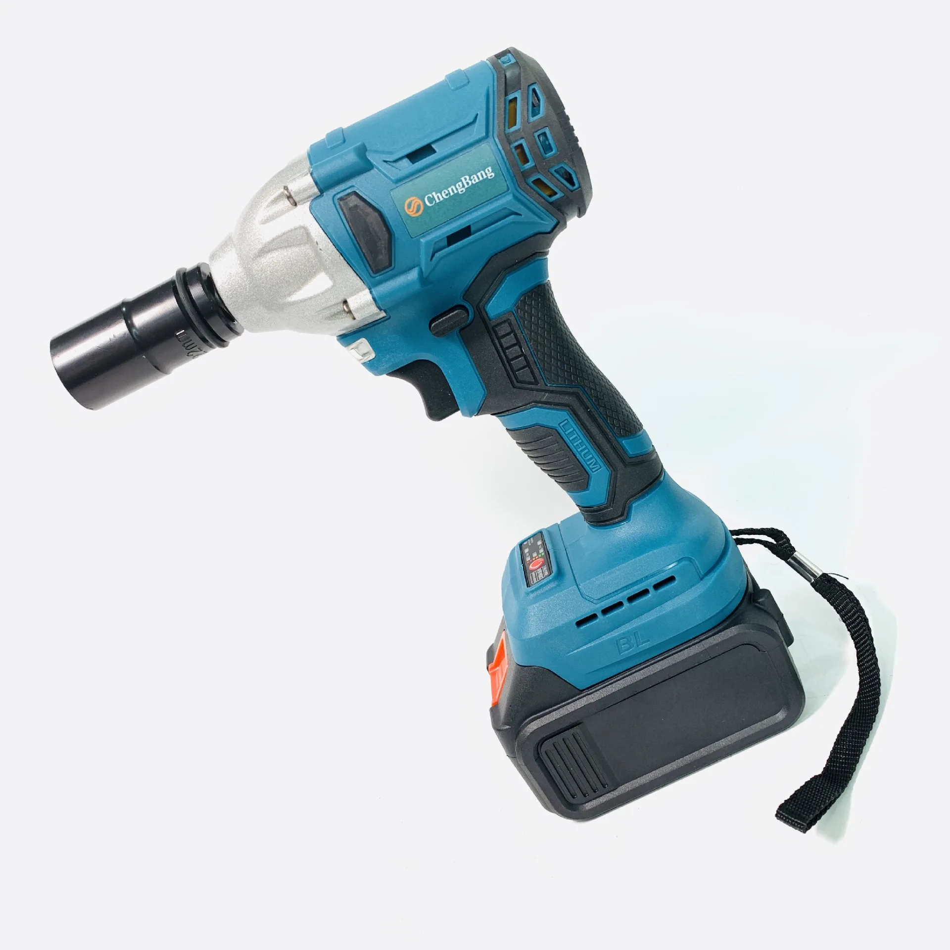 Set of 2pcs 20V Power Tools Kit Rechargeable Lithium Brushless Electric Angle Grinder C01 Cordless Wrench Combination Tool Set