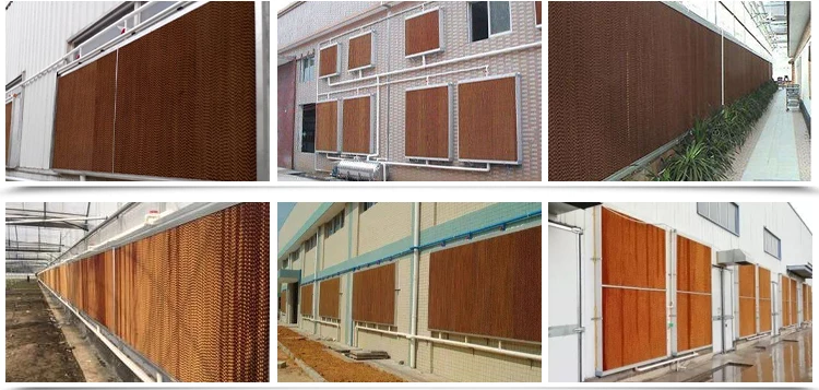 agricultural evaporative cooling pad