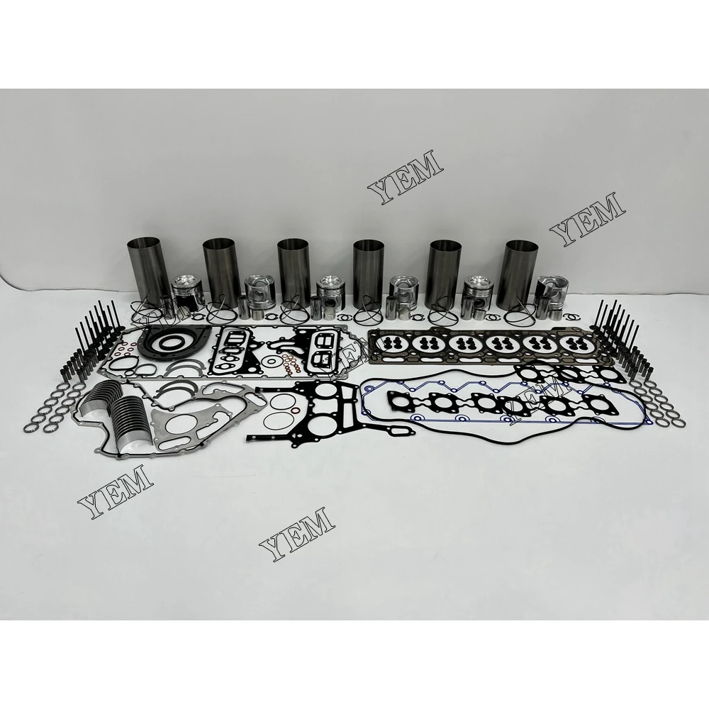 C7.1 Overhaul Kit With Engine Valves Bearings Set Piston Ring Cylinder Gasket Liner Kit for Caterpillar