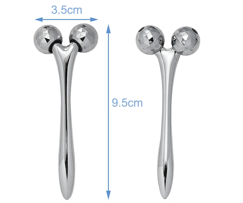 Korean Eye Cream Massage Roller Multifunctional Beauty V-Shaped 3D Facial Massage Stick