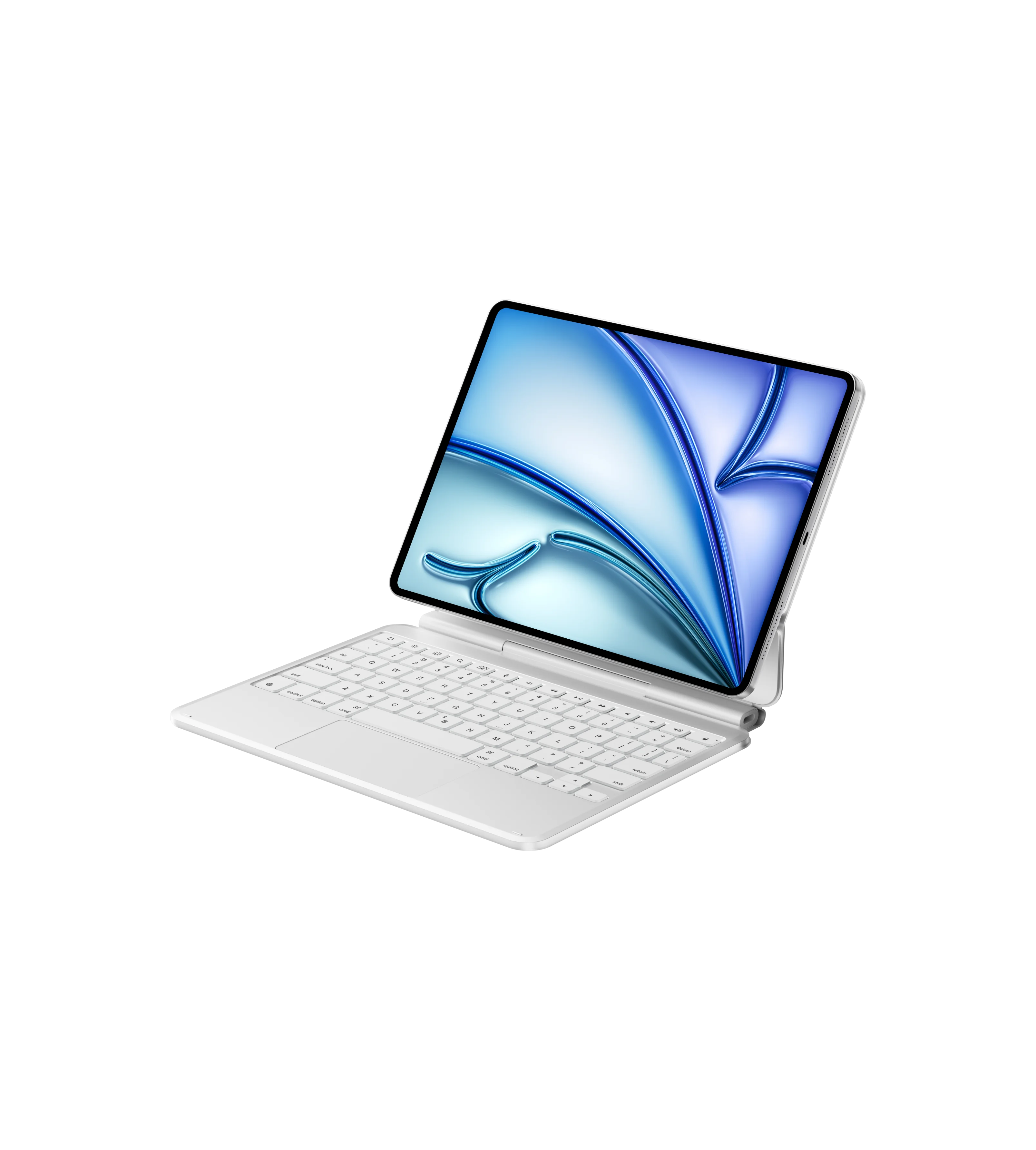 CE Certified Multifunctional Ultra Thin Metal Magnetic Keyboard Case,RGB Backlit Wireless Touchpad for IPad10th and 11th ODM/OEM