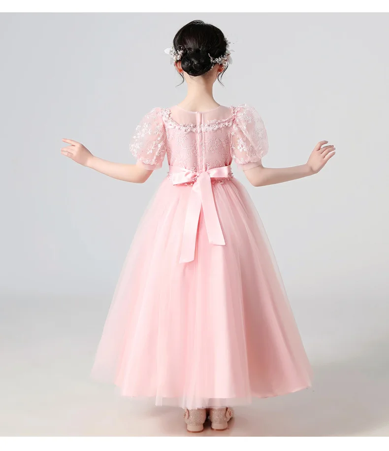 Kids Long Beautiful Model Dresses Beauty Pageant Dress Teenage Girls  Birthday Party Princess Evening Dress For Girls 5-15 Years - Buy Kids  Beauty