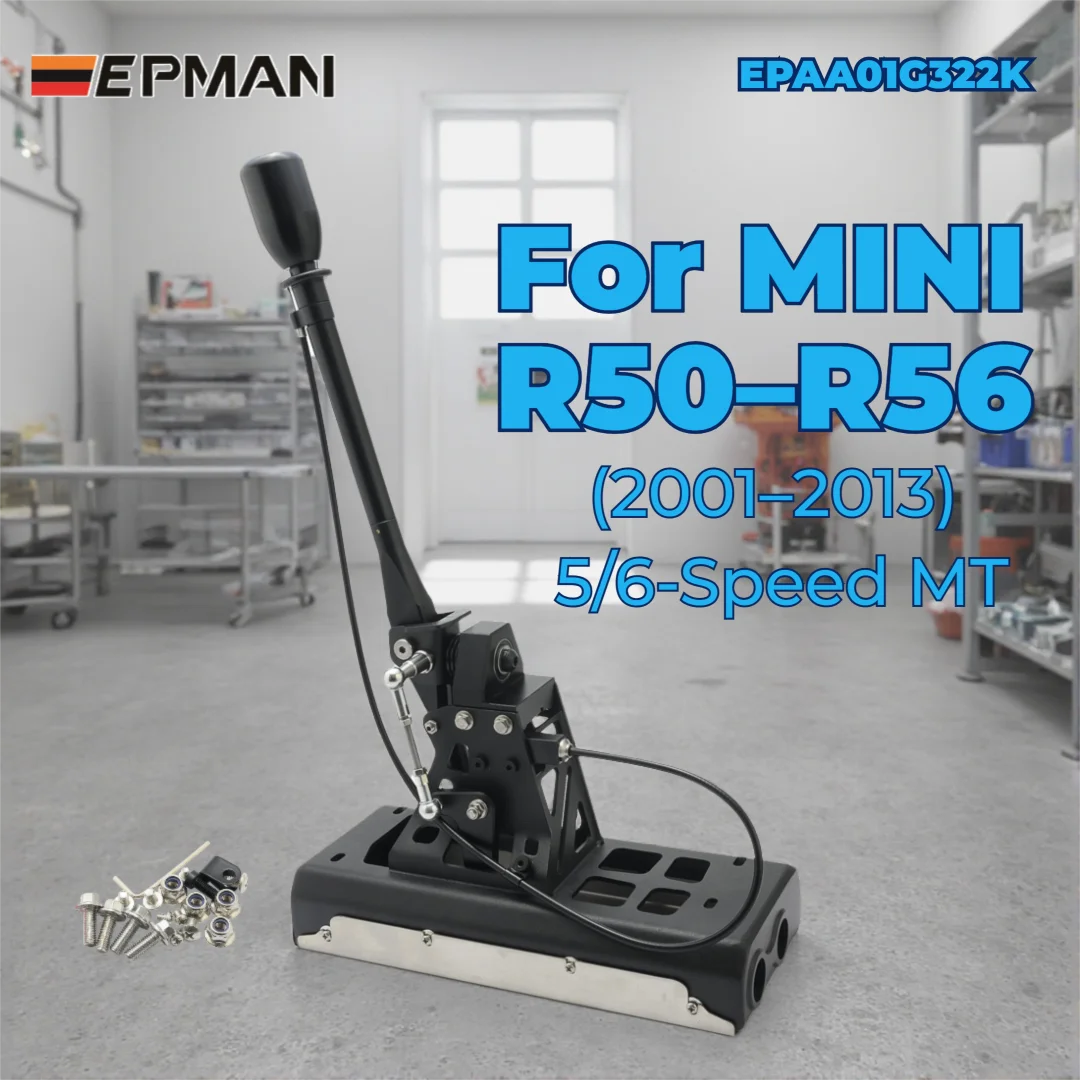Epman Car Performance Kit For BMW Mini Cooper R52 / R56 Manual Gearbox Short Shifter With Gear Knob