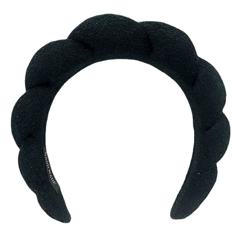 Hot Selling Hair Accessories Sponge Headband Puffy Spa Terry Towel ...
