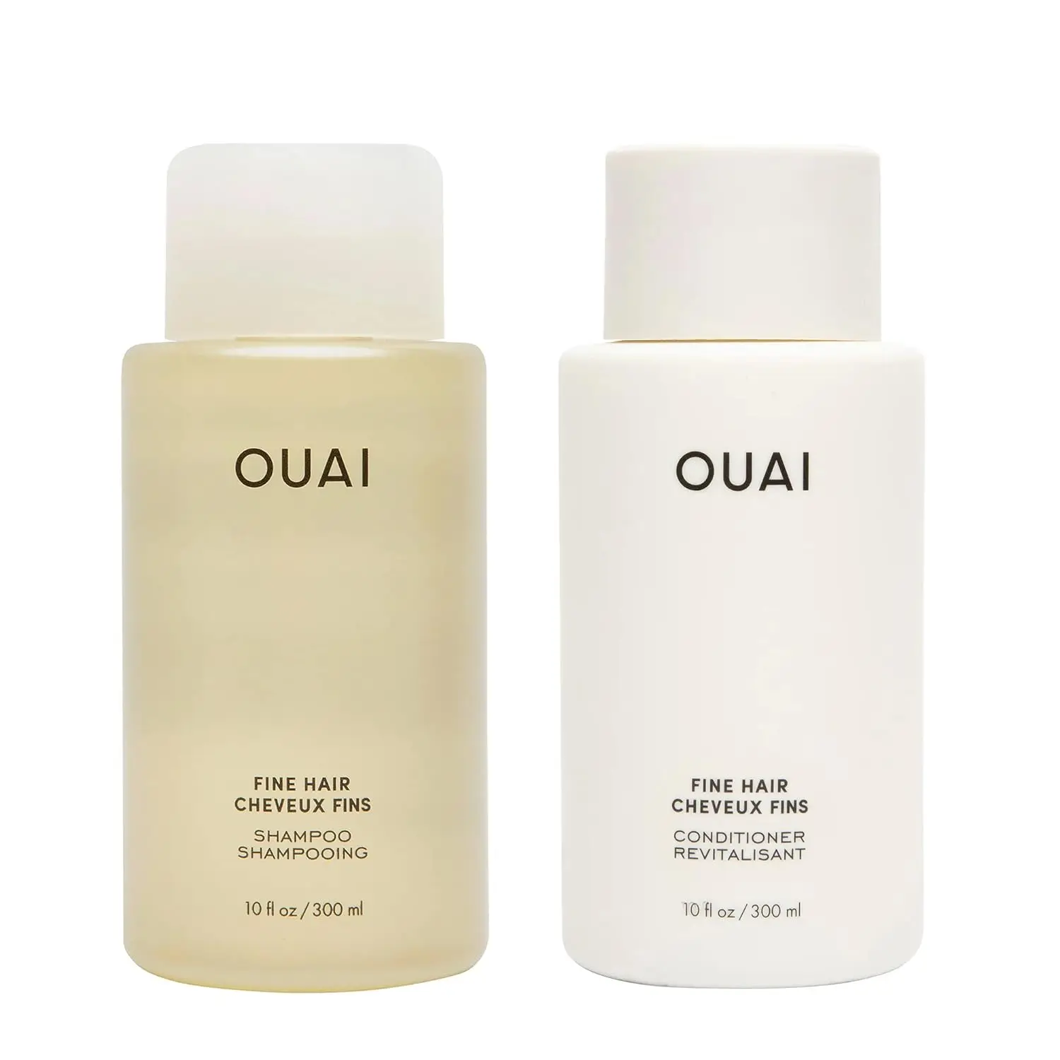 OUAI Scalp Serum 60ml Leave In Conditioner 140ml Shampoo 300ml for Fine Hair Spray Smoothing