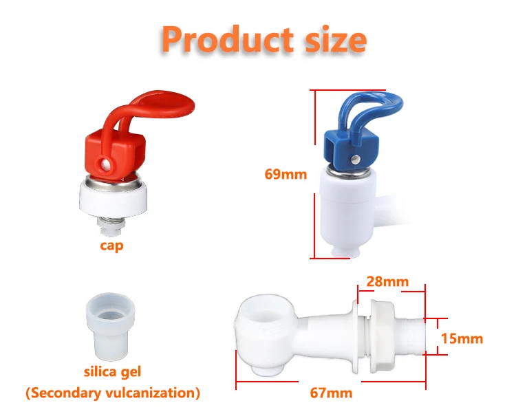 Beverage Juice Dispenser Plastic Water Dispenser Filter Tap Water Drum