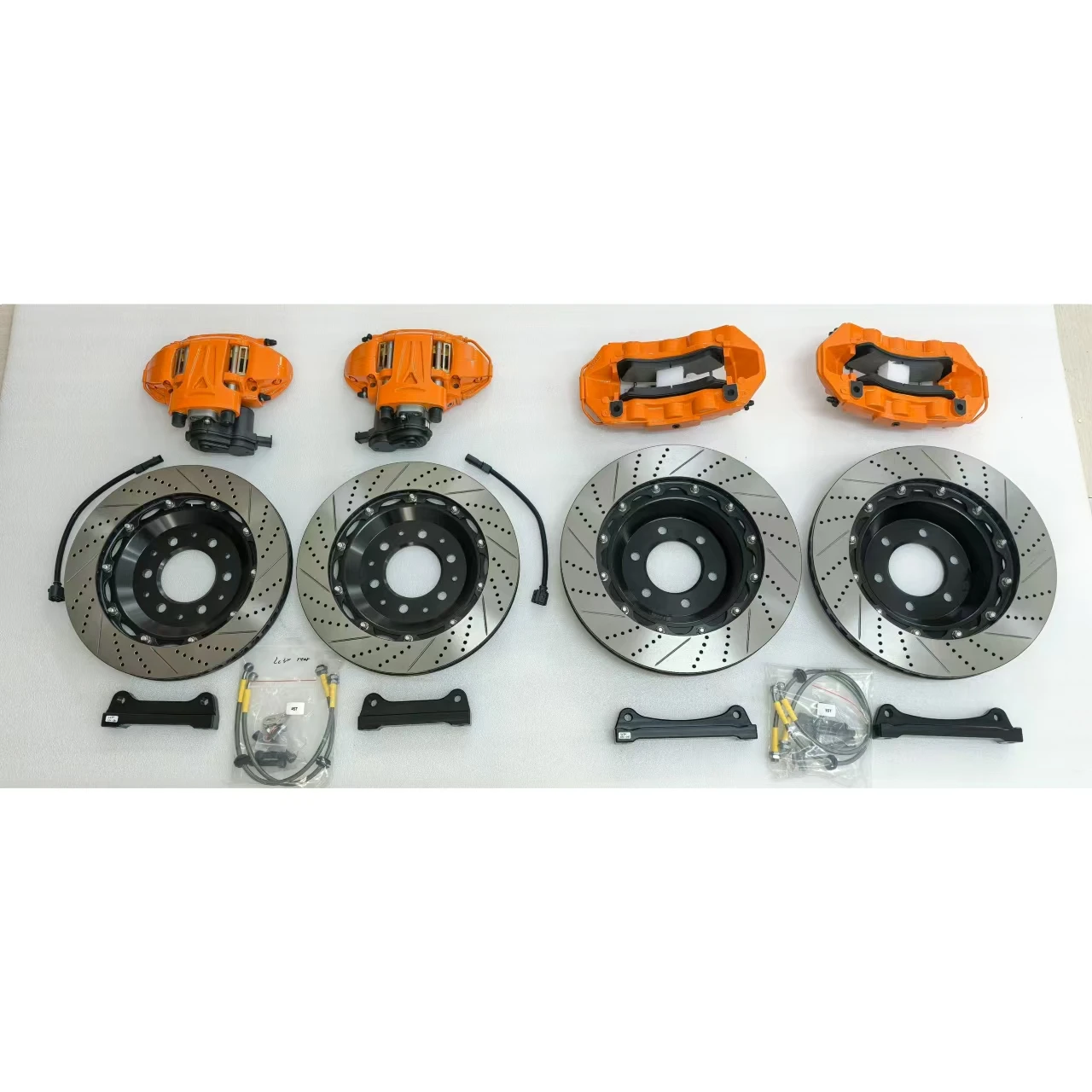 Jekit Racing Upgrade Brakes Big 380mm Brake Kit High Performance 6 Pot with 4 Pot GT6 EPB for 2021 Ram Truck TRX Custom Aluminum